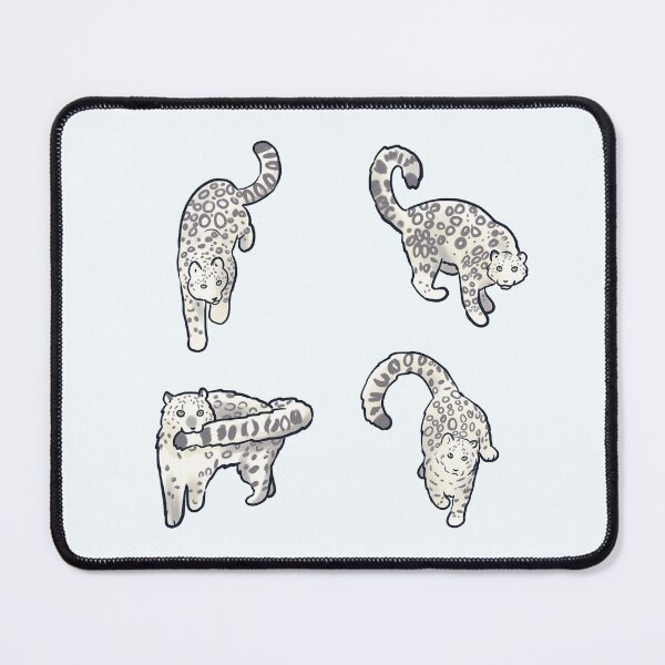 Item preview, snow leopard pack designed and sold by Artofmayara.