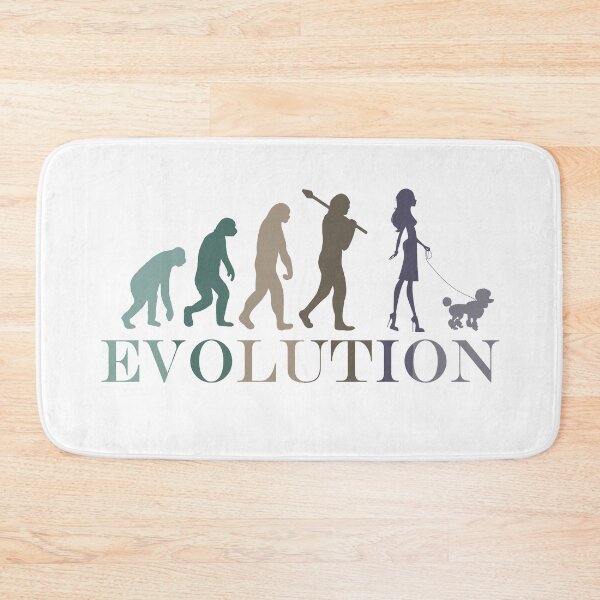 Item preview, Woman Evolution Poodle  designed and sold by hemp3x.