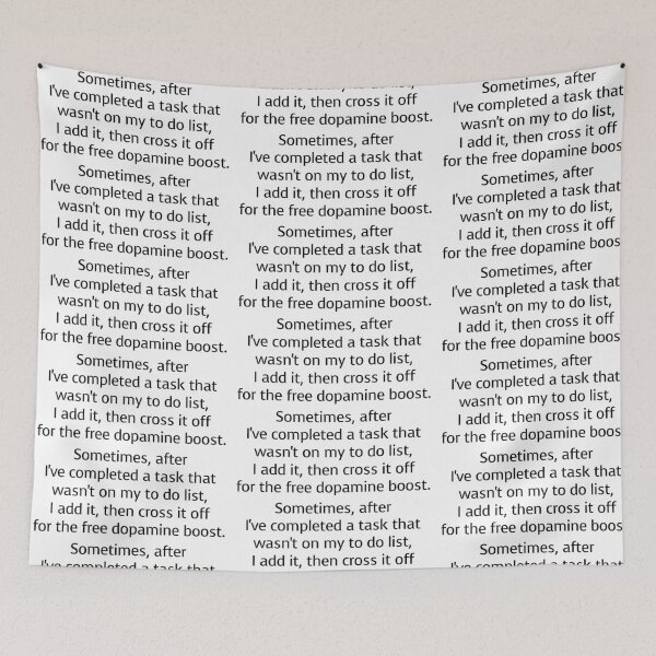 Item preview, Sometimes after Ive completed a task that wasnt on my to do list designed and sold by EmeraldeaArt.