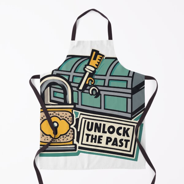 Item preview, Unlock the Past - Vintage Stamp Treasure Chest Design designed and sold by NiftyWrx.