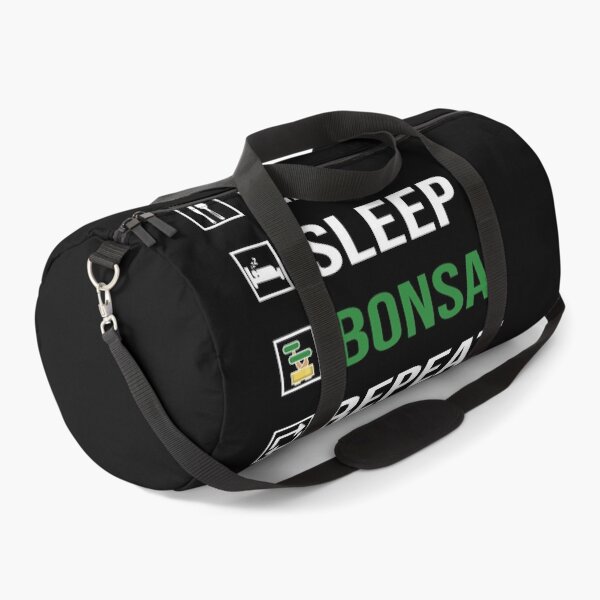 Aperçu de l'œuvre Mangez un bonsaï de sommeil, répétez créée et vendue par JDF-ThreadWorks.