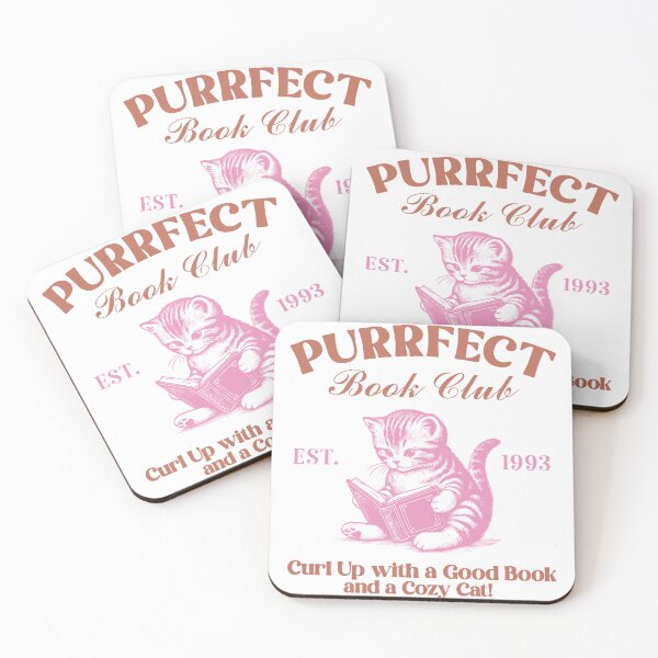 Item preview, Curl Up with a Good Book and a Cozy Cat designed and sold by Snifferius.