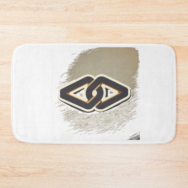 Item preview, Black & Gold Interlocking Steel Beam Design designed and sold by NiftyWrx.