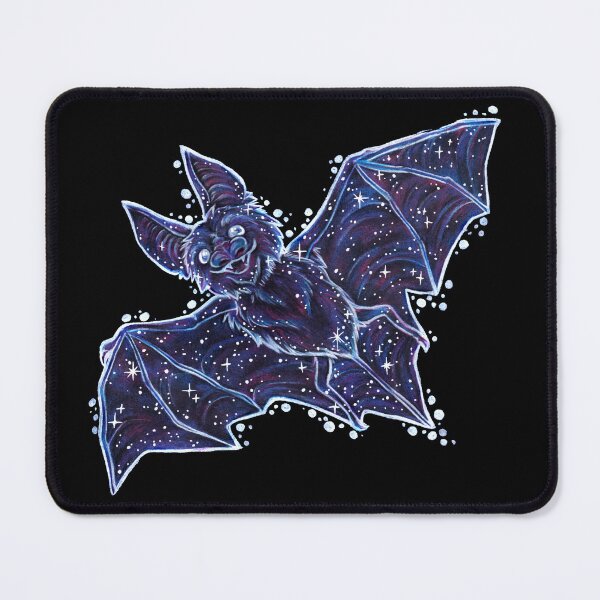 Item preview, Mystical bat made of stars zodiac sign designed and sold by ZadzeneaArt.