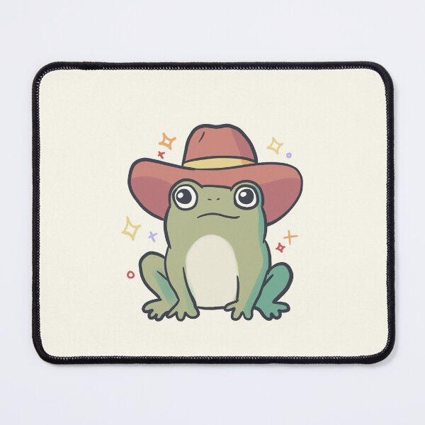 Item preview, Cowboy frog illustration  designed and sold by Artofmayara.