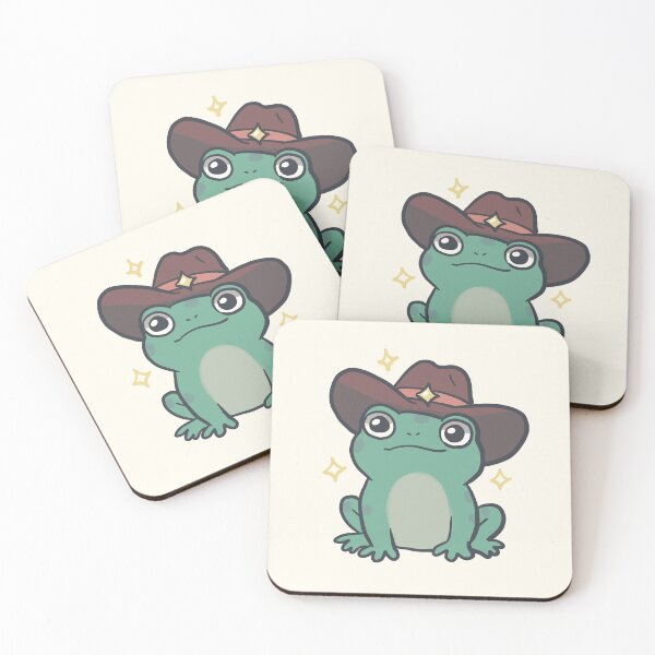 Artikelvorschau, Cowboy-Frosch-Kunst entworfen und verkauft von Artofmayara.
