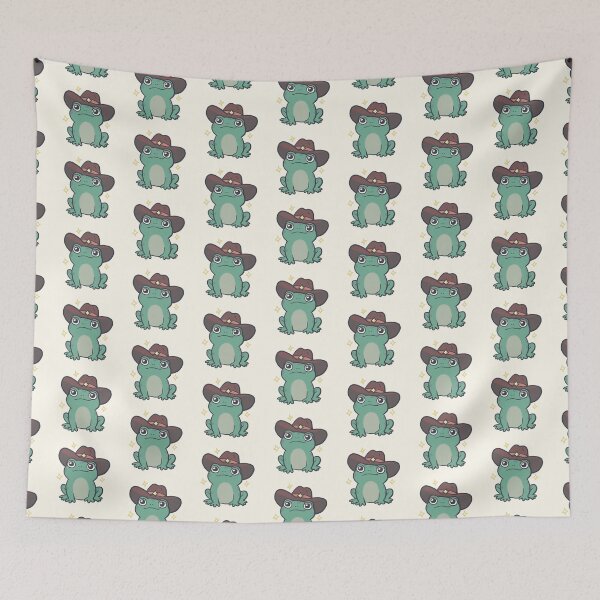Item preview, Cowboy frog art  designed and sold by Artofmayara.