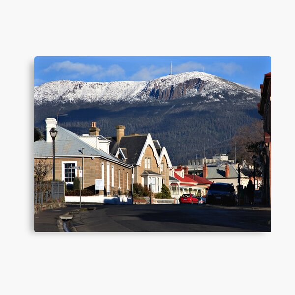 Mount Wellington in snow Canvas Print