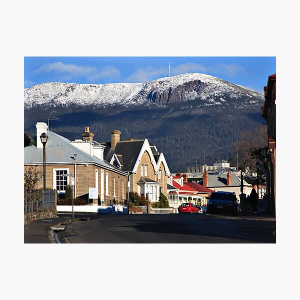 Item preview, Mount Wellington in snow designed and sold by Chris Cobern.