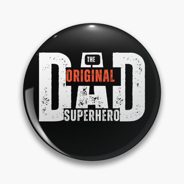Item preview, "Dad: The Original Superhero" Powers T-Shirt designed and sold by AI-volution.