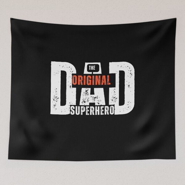 Item preview, "Dad: The Original Superhero" Powers T-Shirt designed and sold by AI-volution.