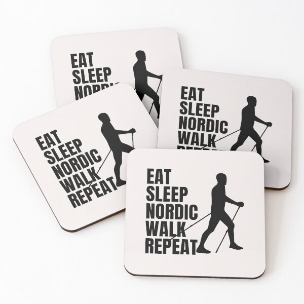 Item preview, Eat Sleep Nordic Walk Repeat designed and sold by sydney-syder.