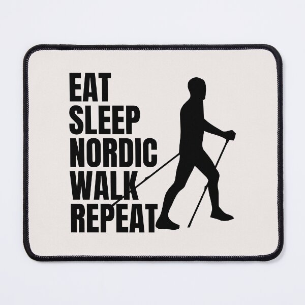 Item preview, Eat Sleep Nordic Walk Repeat designed and sold by sydney-syder.