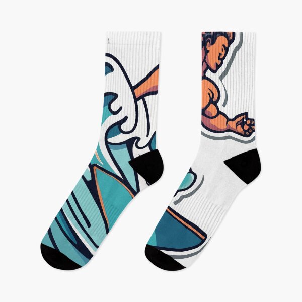 Item preview, Dynamic Surfer on Wave Illustration designed and sold by NiftyWrx.