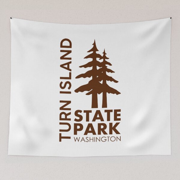 Item preview, Turn Island State Park Washington Pines designed and sold by bivenart.