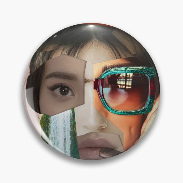 Item preview, Female portrait collage designed and sold by VoyageEnImage.