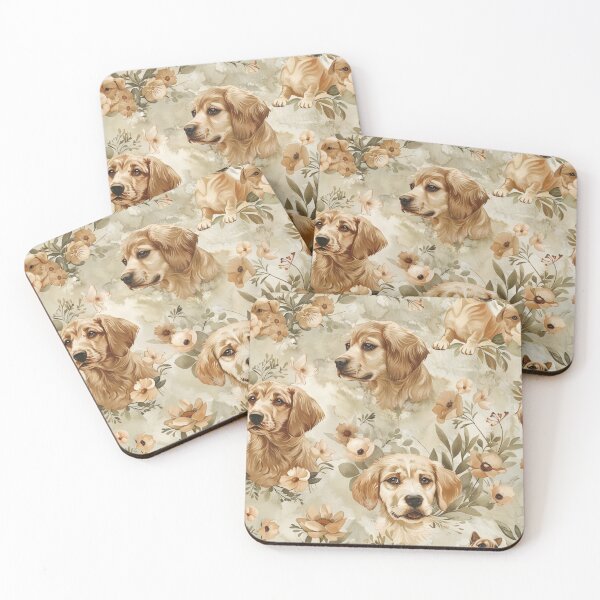 Item preview, Watercolor Dogs Pattern designed and sold by NicolasGlowArt.