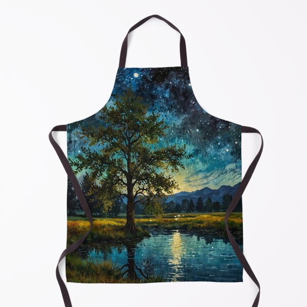 Item preview, Starry Night Over Tranquil Waters designed and sold by Animepic222.