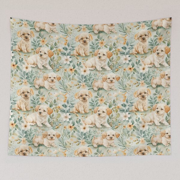 Item preview, Adorable Watercolor Puppies designed and sold by NicolasGlowArt.