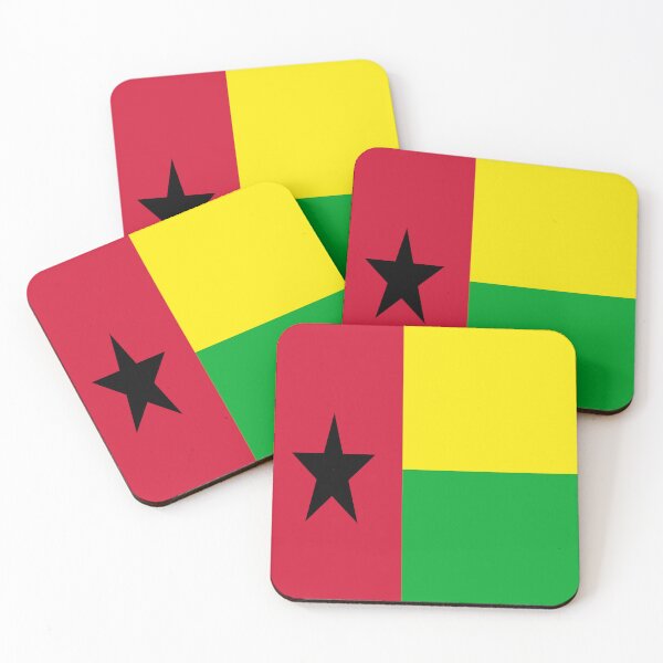 Item preview, National flag of Guinea-Bissau in West Africa designed and sold by Peter Etchells.