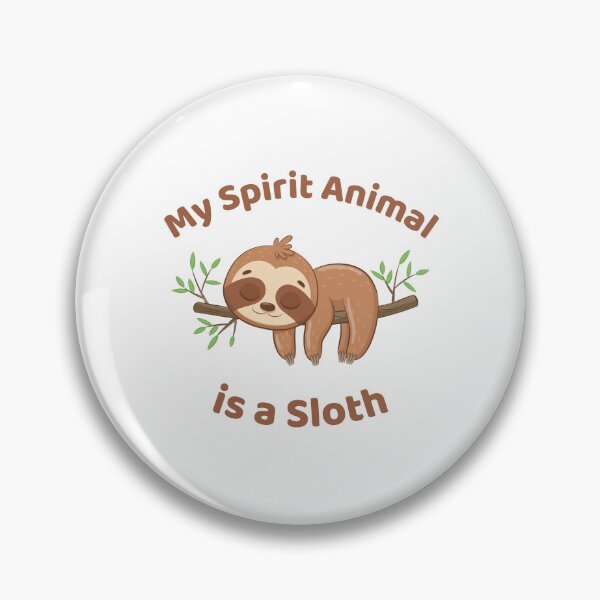 Item preview, Low Mood: My Spirit Animal is a Sloth designed and sold by musthavewords.