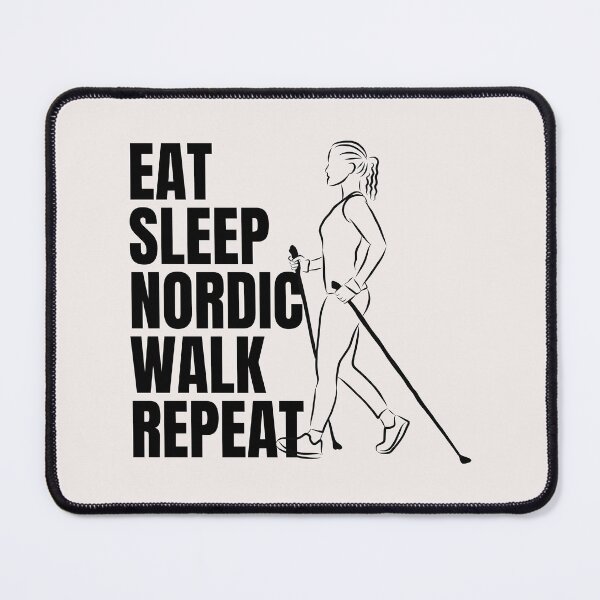 Item preview, Eat Sleep Nordic Walk Repeat Girl designed and sold by sydney-syder.