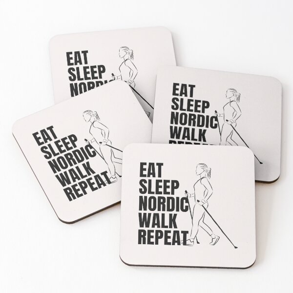 Item preview, Eat Sleep Nordic Walk Repeat Girl designed and sold by sydney-syder.