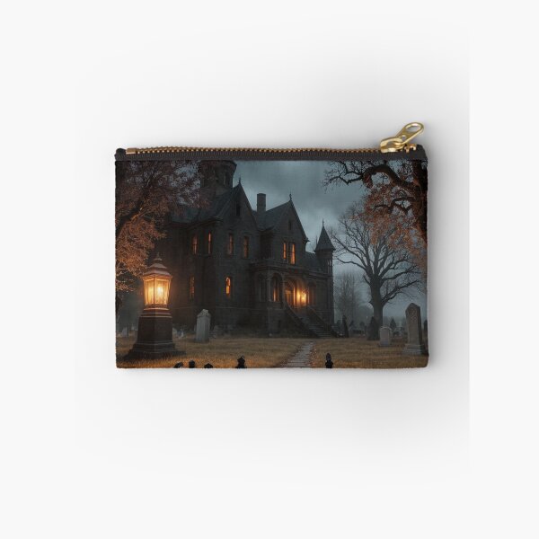 Item preview, Enchanted Halloween Night Spooky Haunted Graveyard designed and sold by EnchantedVista.