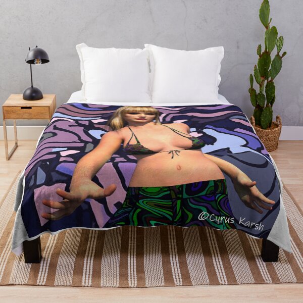 Item preview, A Painting of Taylor Swift Illustrating Her Song "Fortnight" designed and sold by Cyrus777.