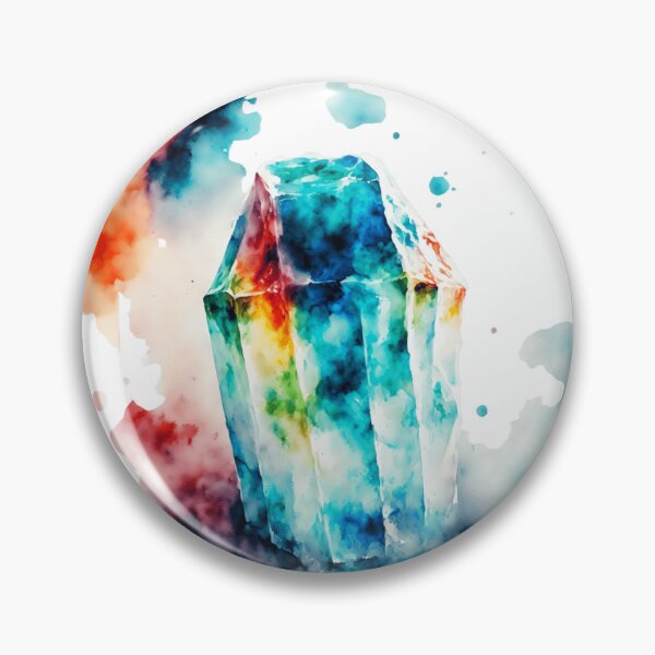 Item preview, Colorful Amethyst Crystal on the Moon designed and sold by BerraART.