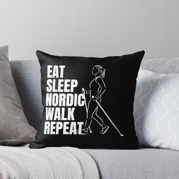 Item preview, Eat Sleep Nordic Walk Repeat Girl designed and sold by sydney-syder.