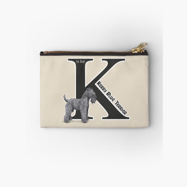 Item preview, K is for Kerry Blue Terrier designed and sold by Elspeth Rose Design.