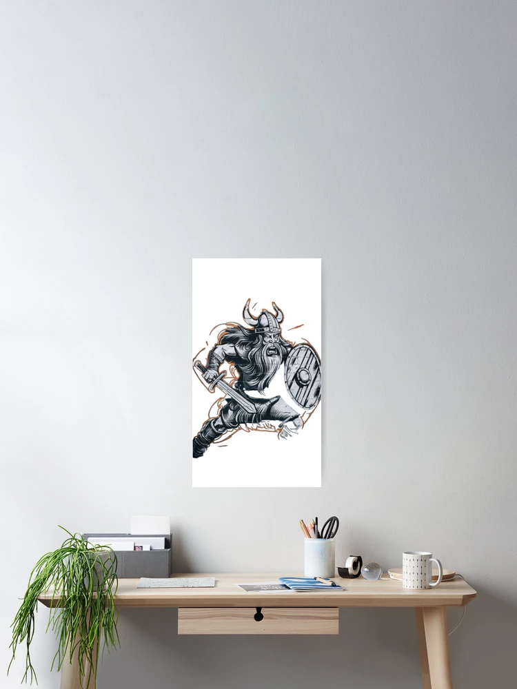 Thumbnail 2 of 3, Poster, Viking designed and sold by Rade85.