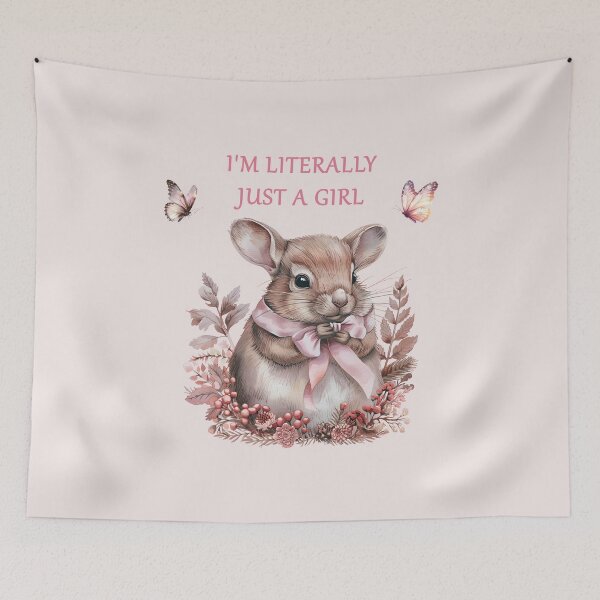 Item preview,  I'm Literally Just A Girl, Vintage Coquette Aesthetic designed and sold by CozyLightsStore.