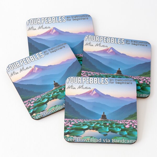 Item preview, Four Pebbles: an Instructional for Beginners  designed and sold by Mia  Muze.