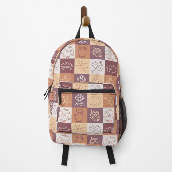Item preview, Pattern with autumn motifs in doodle style designed and sold by Mariana Shymkovych.
