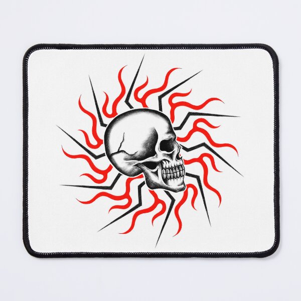 Item preview, Flaming Skull designed and sold by SoulArtLove.