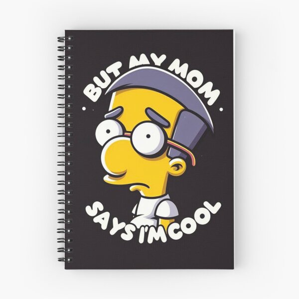 Item preview, milhouse but my mom says im cool designed and sold by Gambajita.