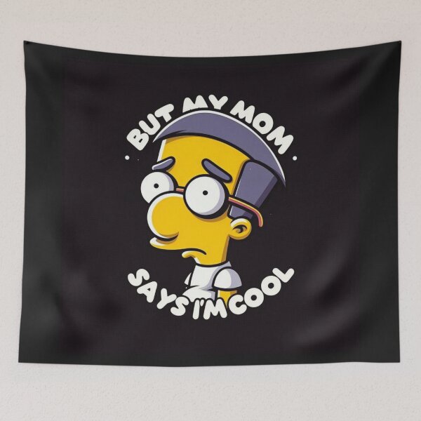 Item preview, milhouse but my mom says im cool designed and sold by Gambajita.