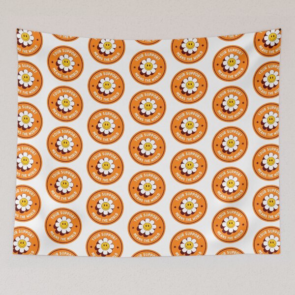Item preview, Your support means the world designed and sold by Al Store.