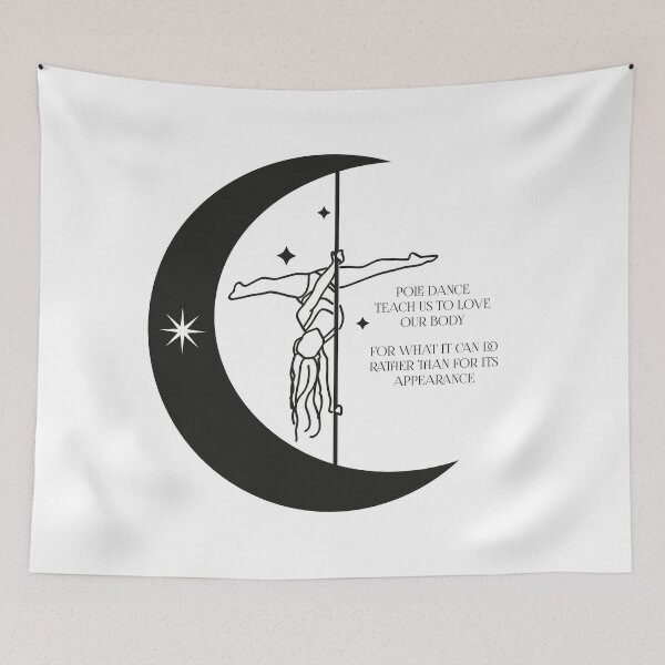 Item preview, Quote from Pole Dance Illustrated Moon designed and sold by MarieBlly.