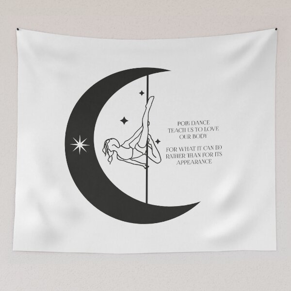 Item preview, Quote from Pole Dance Illustrated Moon designed and sold by MarieBlly.