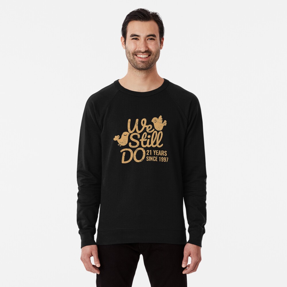 21st Wedding Anniversary Tee Twenty One Years Of Marriage Couple