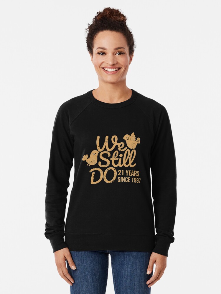 21st Wedding Anniversary Tee Twenty One Years Of Marriage Couple