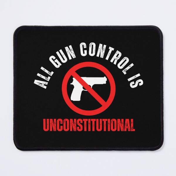 Item preview, All Gun Control Is Unconstitutional designed and sold by ANNINOART ⭐⭐⭐⭐⭐.