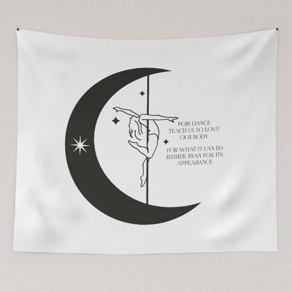 Item preview, Quote from Pole Dance Illustrated Moon designed and sold by MarieBlly.