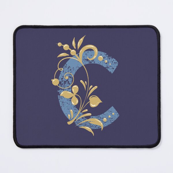 Item preview, C - Vintage Floral Initial Letter designed and sold by Deepness2023.