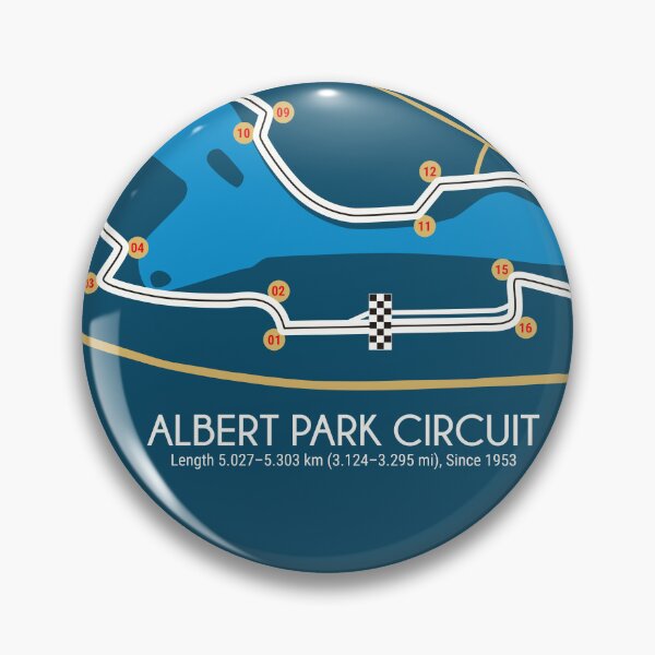 Item preview, Australian F1 Circuit - Albert Park Circuit designed and sold by DimDom.