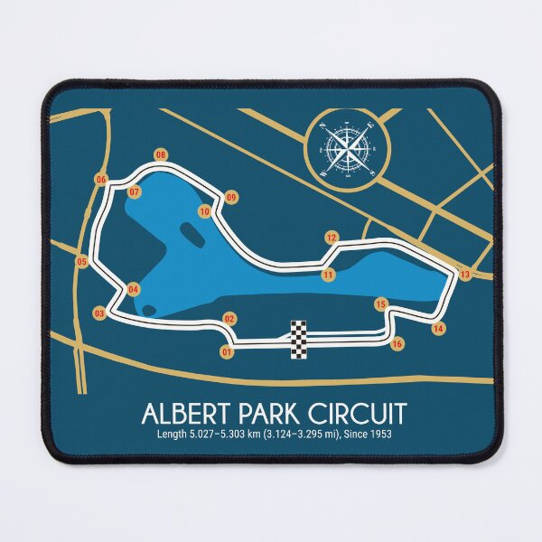 Item preview, Australian F1 Circuit - Albert Park Circuit designed and sold by DimDom.
