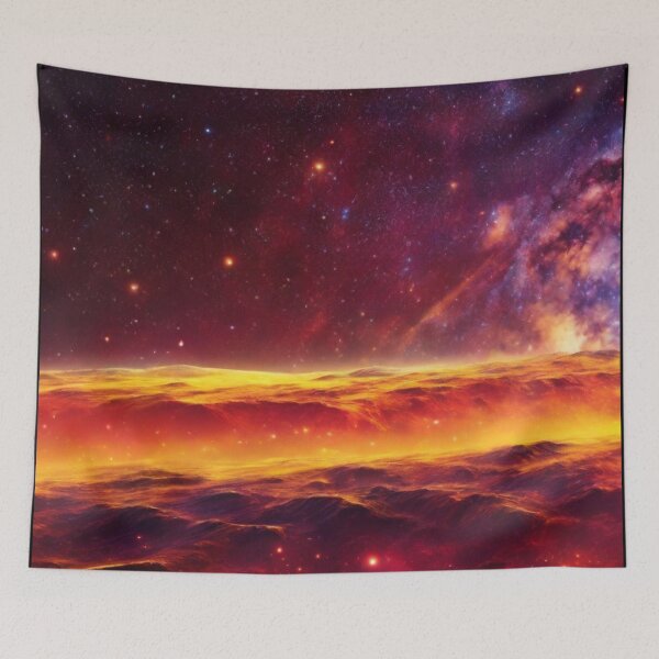 Item preview, Yellow Red Universe designed and sold by Sadia  Jannat.